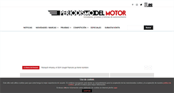 Desktop Screenshot of periodismodelmotor.com